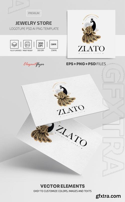 Jewelry Store Premium Logo Template