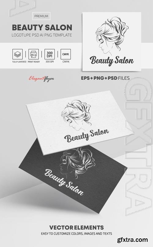 Beauty Salon Premium Logo Template