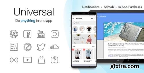 CodeCanyon - Universal v4.5 - Full Multi-Purpose Android App - 6512720