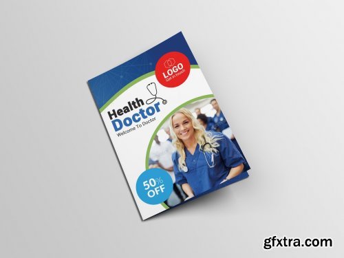 CreativeMarket - Medical Bifold Brochure 4554212