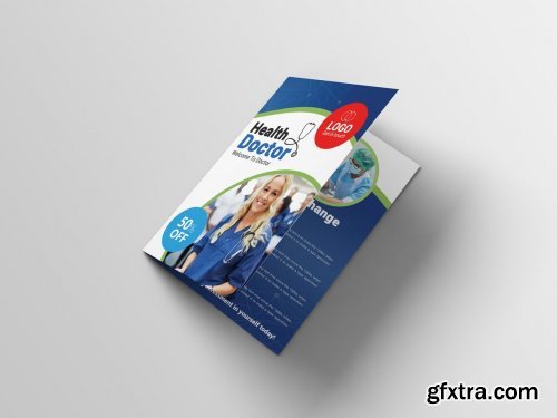 CreativeMarket - Medical Bifold Brochure 4554212