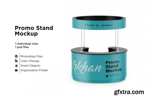 CreativeMarket - Promo Stand Mockup 5670187