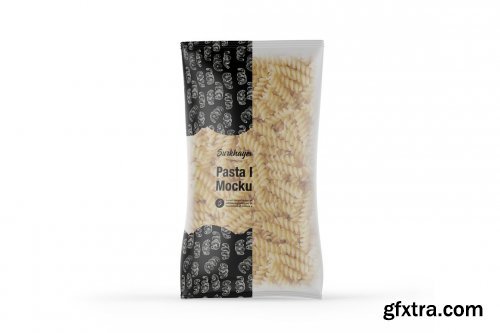 CreativeMarket - Pasta Package Mockup 5436879