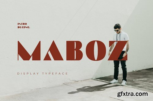 MABOZ Classy Advertisement Font