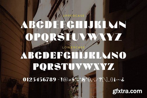 MABOZ Classy Advertisement Font