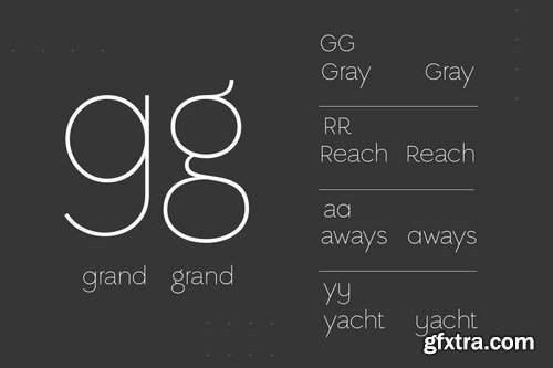 Gayaku - Modern Sans Serif Font