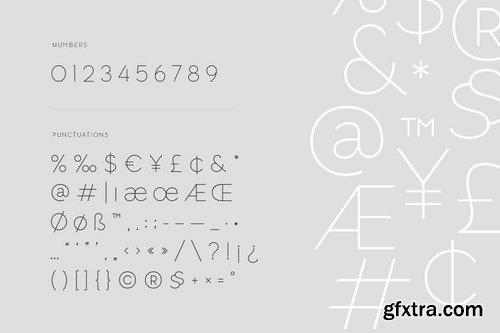 Gayaku - Modern Sans Serif Font