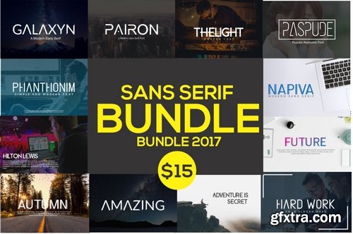 SANS SERIF BUNDLE VOL 1