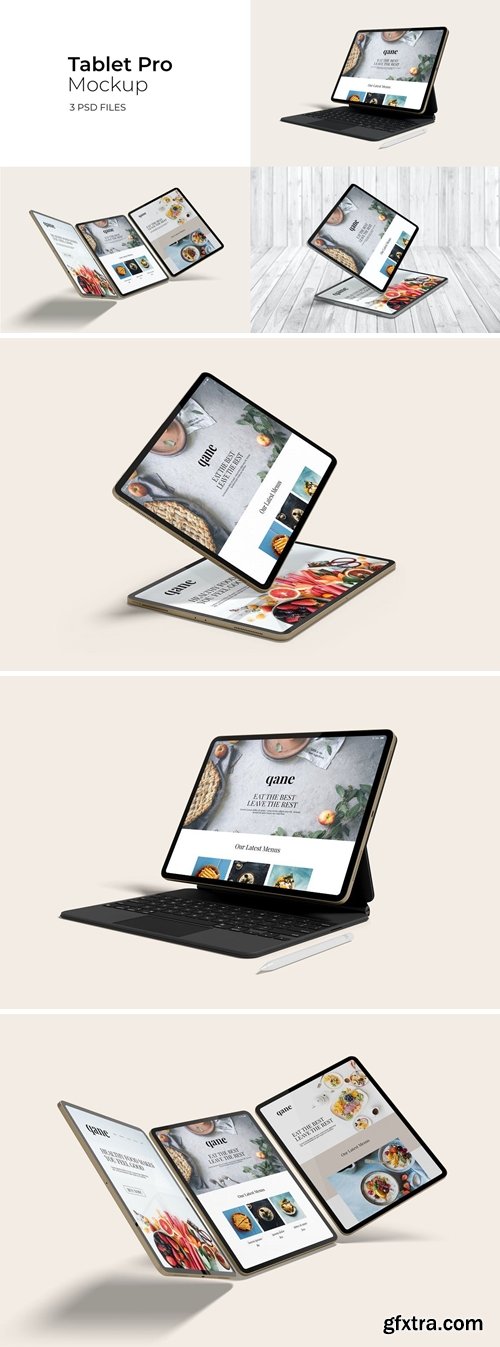 Tablet Pro - Screen Device - Mockup Vol.2