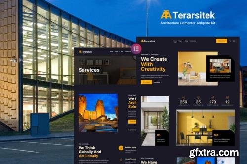 ThemeForest - Terarsitek v1.0.0 - Architecture Elementor Template Kit - 33634736