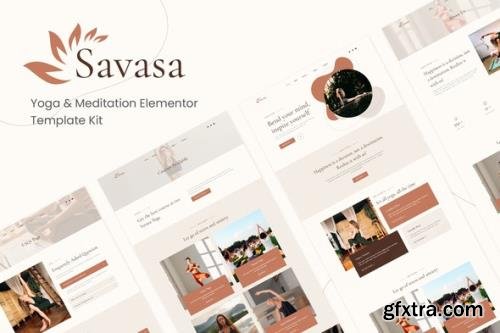 ThemeForest - Savasa v1.0.0 - Yoga & Meditation Elementor Template Kit - 33639259