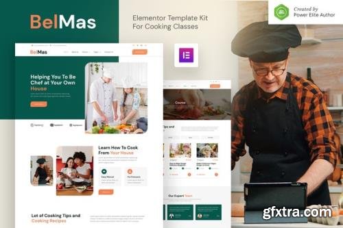 ThemeForest - BelMas v1.0.0 - Online Cooking Class & Workshop Elementor Template Kit - 33634372