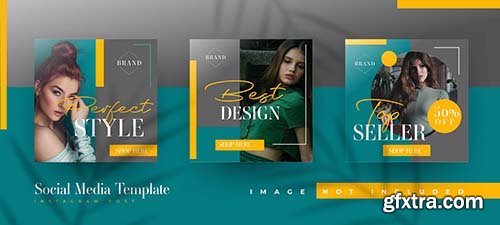 Fashion sale social media post templates 