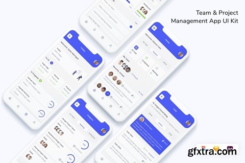 Team & Project Management App UI Kit