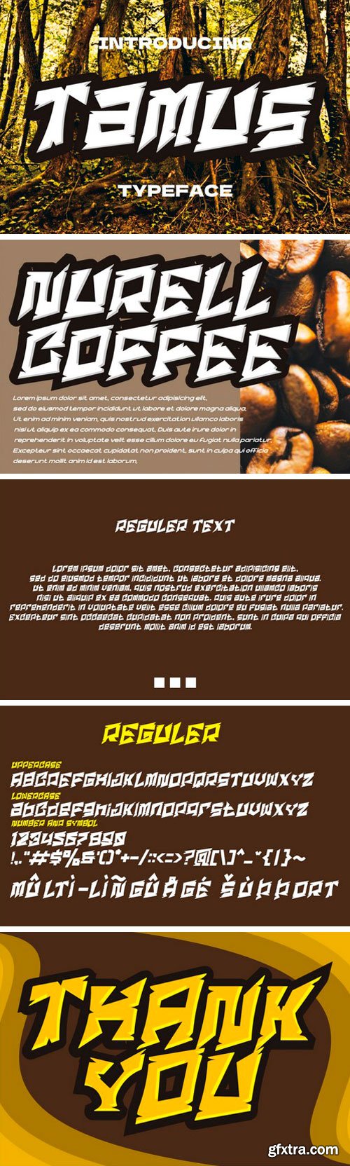 Tamus Display Font