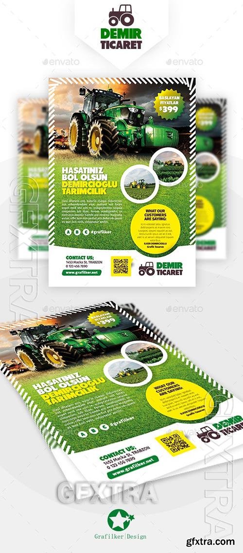 Garden Landscape Flyer Templates 17620883