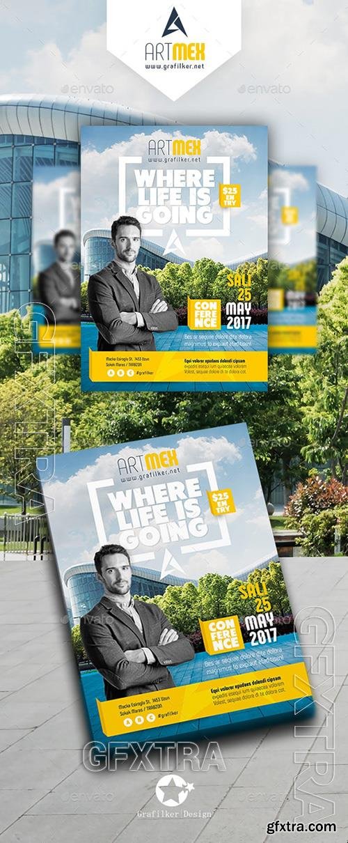 Seminar Flyer Templates 19077444