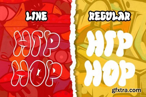 FAT ROAR- Cartoon Graffiti font