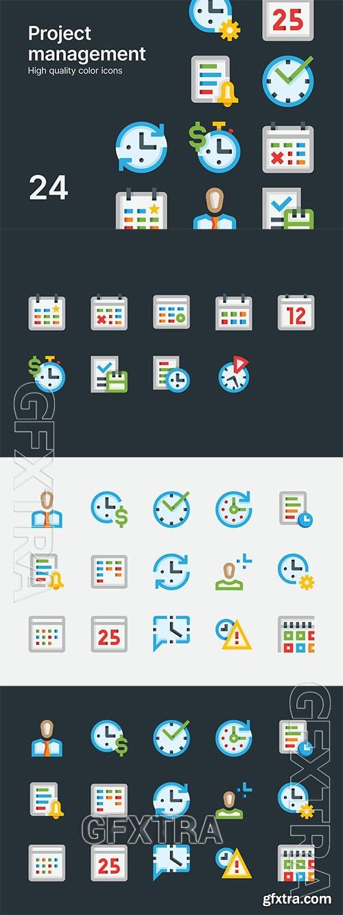 Project Management Icons 2SJUN6C