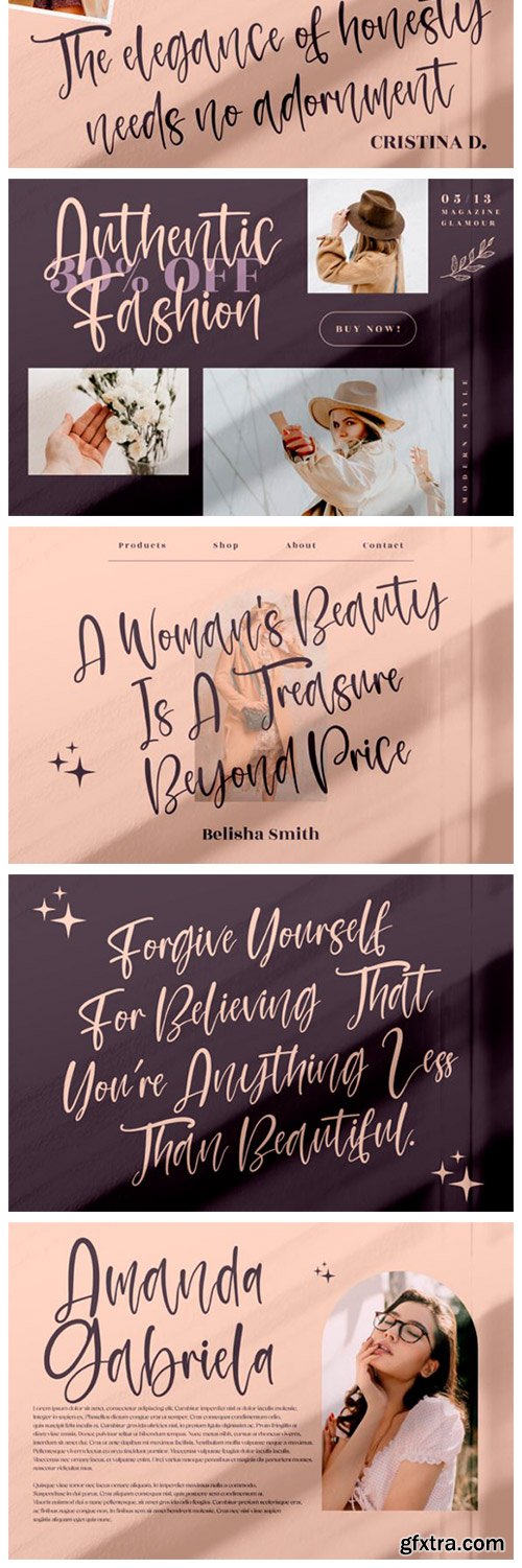 Momshine Font