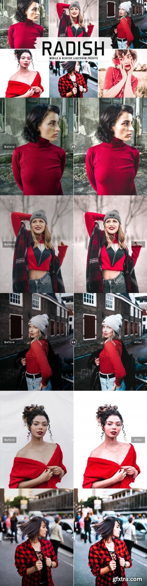 CreativeMarket - Radish Pro Lightroom Presets 6346243