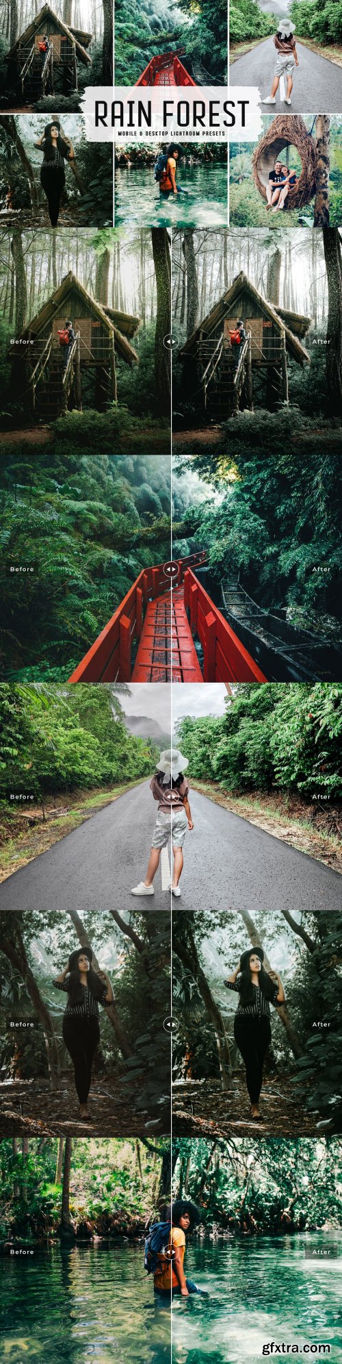 CreativeMarket - Rain Forest Pro Lightroom Presets 6346185