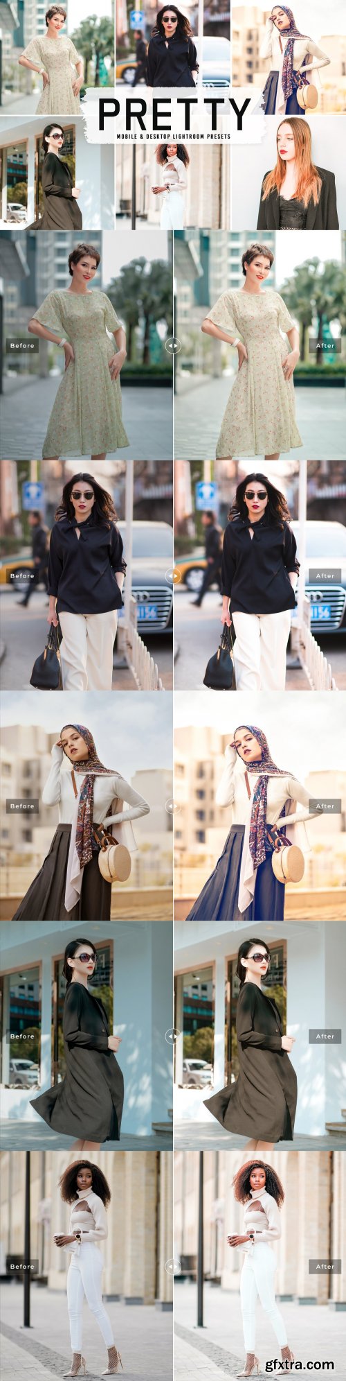 CreativeMarket - Pretty Pro Lightroom Presets 6346241