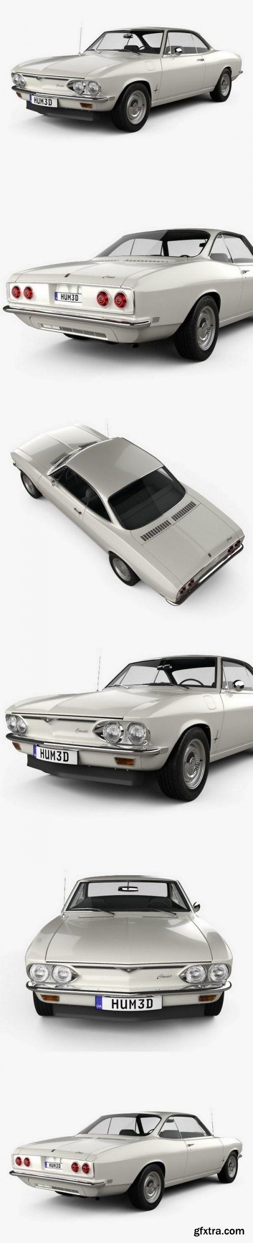 Chevrolet Corvair 1965 3D model