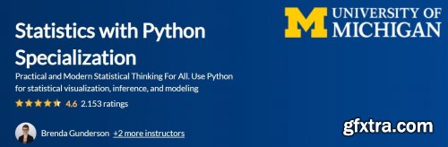 Coursera - Statistics with Python Specialization