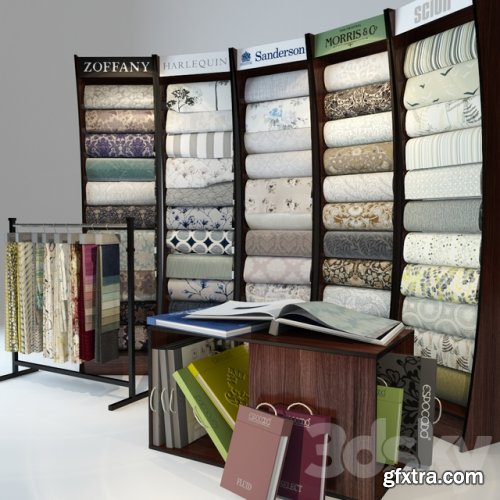 for the store to sell wallpaper and fabrics