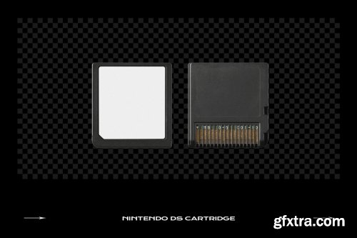 CreativeMarket - Game Cartridge Mockup Bundle Retro 6178588