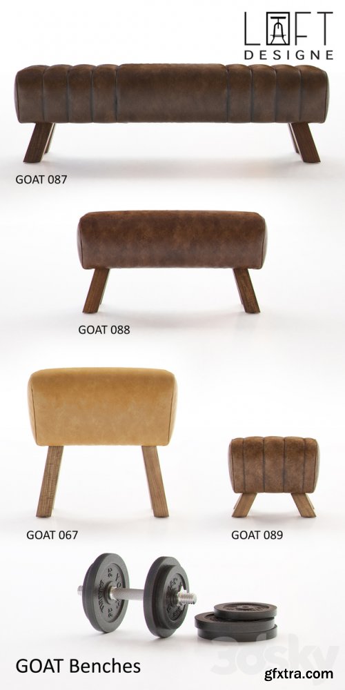 GOAT Benches - LOFT DESIGNE