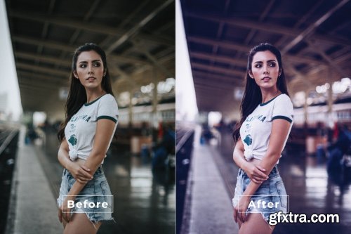  Fraurora Desktop and Mobile Lightroom Preset