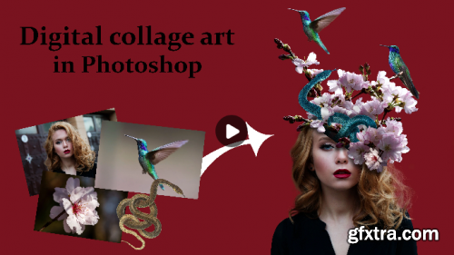  Create digital collage art in Photoshop