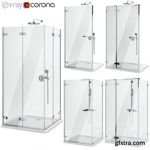 Shower enclosures and doors Radaway | Arta set 101