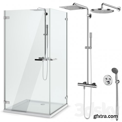 Shower enclosures and doors Radaway | Arta set 101