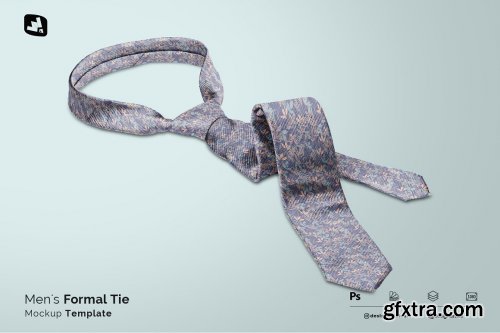 CreativeMarket - Men's Formal Tie Mockup 6180295