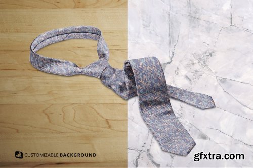 CreativeMarket - Men's Formal Tie Mockup 6180295