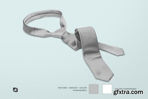 CreativeMarket - Men's Formal Tie Mockup 6180295