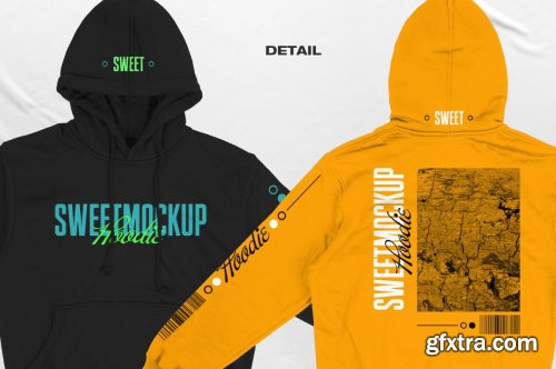 CreativeMarket - HOODIE REALISTIC (V.2) MOCKUP 6184902