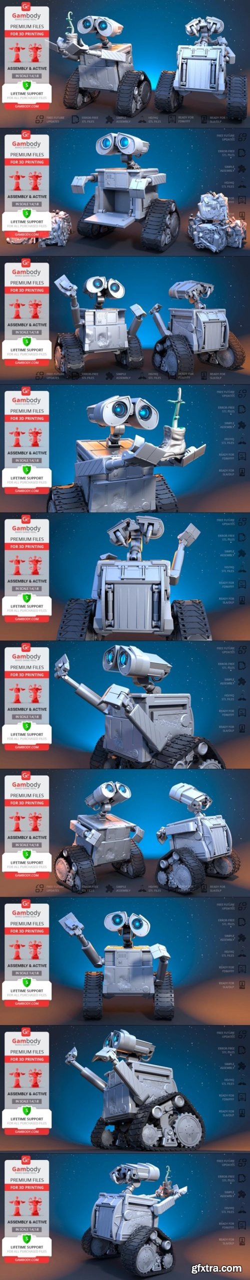 WALL-E – 3D Print Model