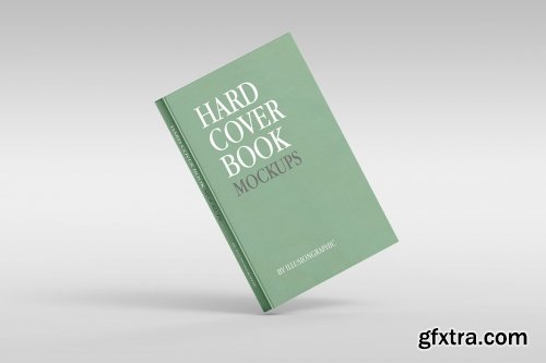 CreativeMarket - Hard Cover Book with Slipcase Mockup 6375247