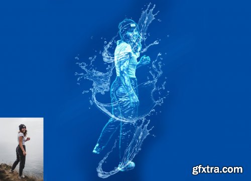 CreativeMarket - Water Effect Photoshop Action 6379909