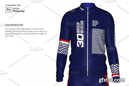 CreativeMarket - 3D Men's Tracksuit Mockup 5963461