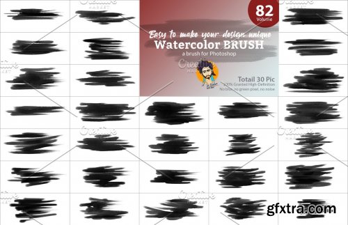 CreativeMarket - Watercolor Brush Bundle Vl 05 5746838