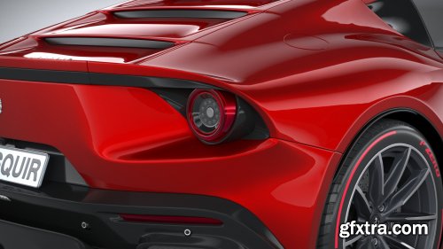 Ferrari Omologata 2020 3D Model - SQUIR