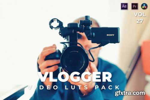 Vlogger Pack Video LUTs Vol.27