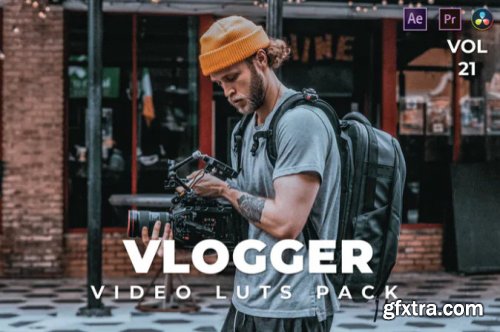 Vlogger Pack Video LUTs Vol.21