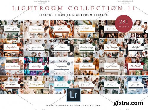 CreativeMarket - BUNDLE 11 Lightroom Presets X 281 6075989