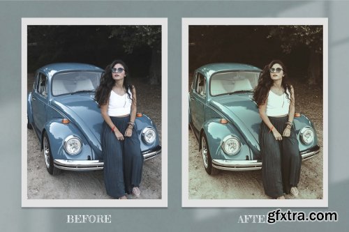 CreativeMarket - Retro Lightroom Photoshop Preset LUT 6390122